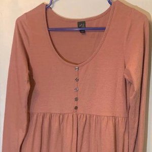 Mauve Tiered Dress